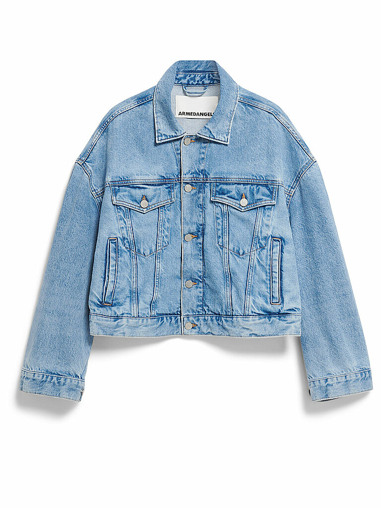 ARMEDANGELS Jeansjacke PAASITHE blau | M von ARMEDANGELS