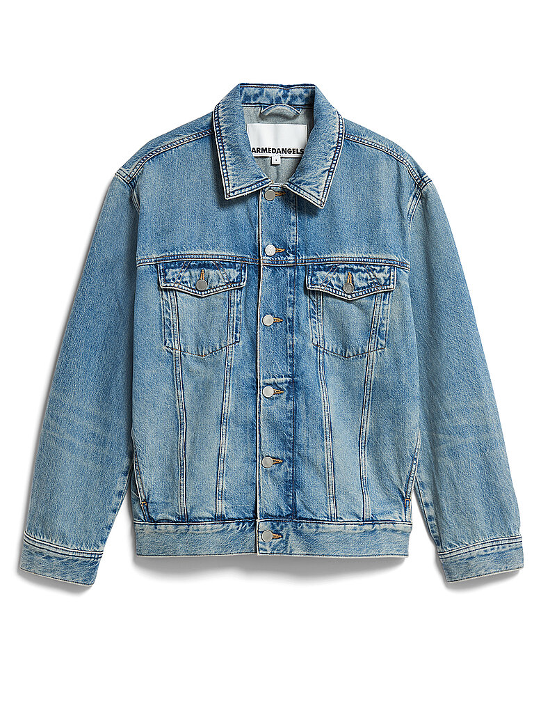 ARMEDANGELS Jeansjacke TRAAKA blau | L von ARMEDANGELS