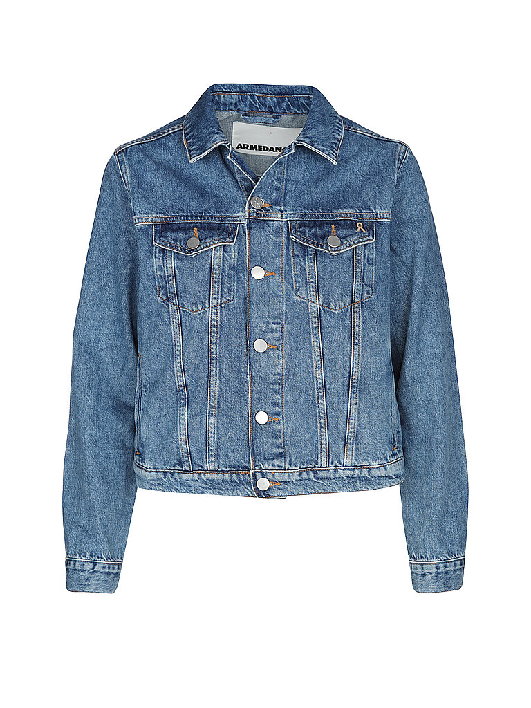 ARMEDANGELS Jeansjacke VELITAA blau | L von ARMEDANGELS