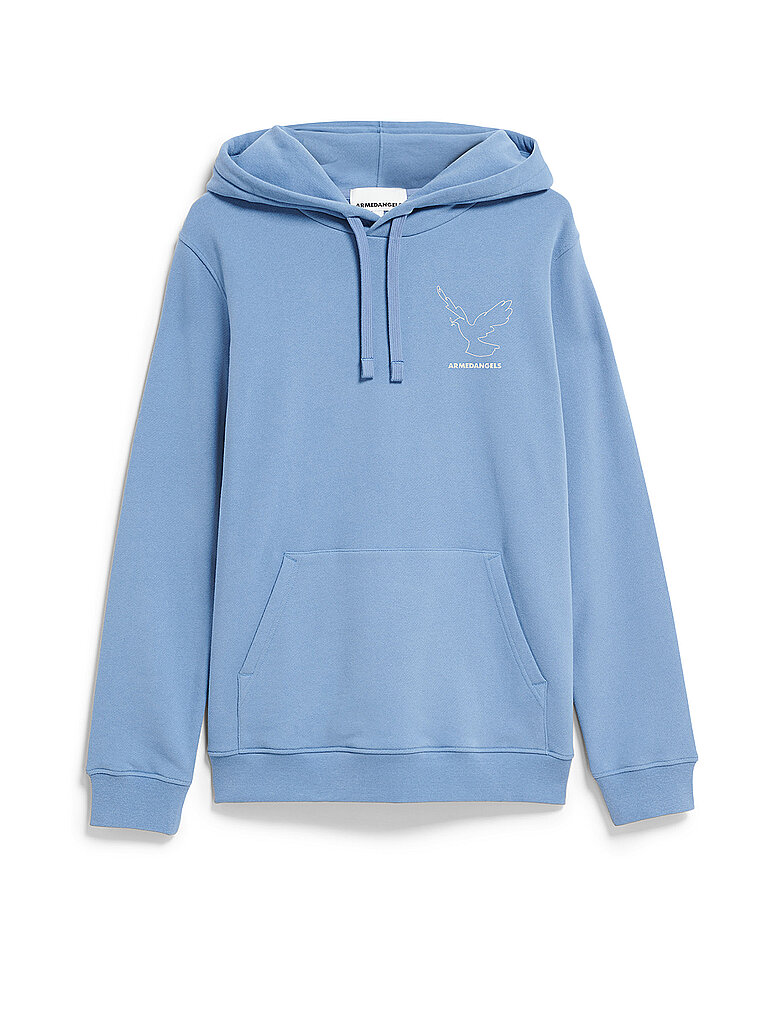 ARMEDANGELS Kapuzensweater - Hoodie PAARLO  hellblau | L von ARMEDANGELS