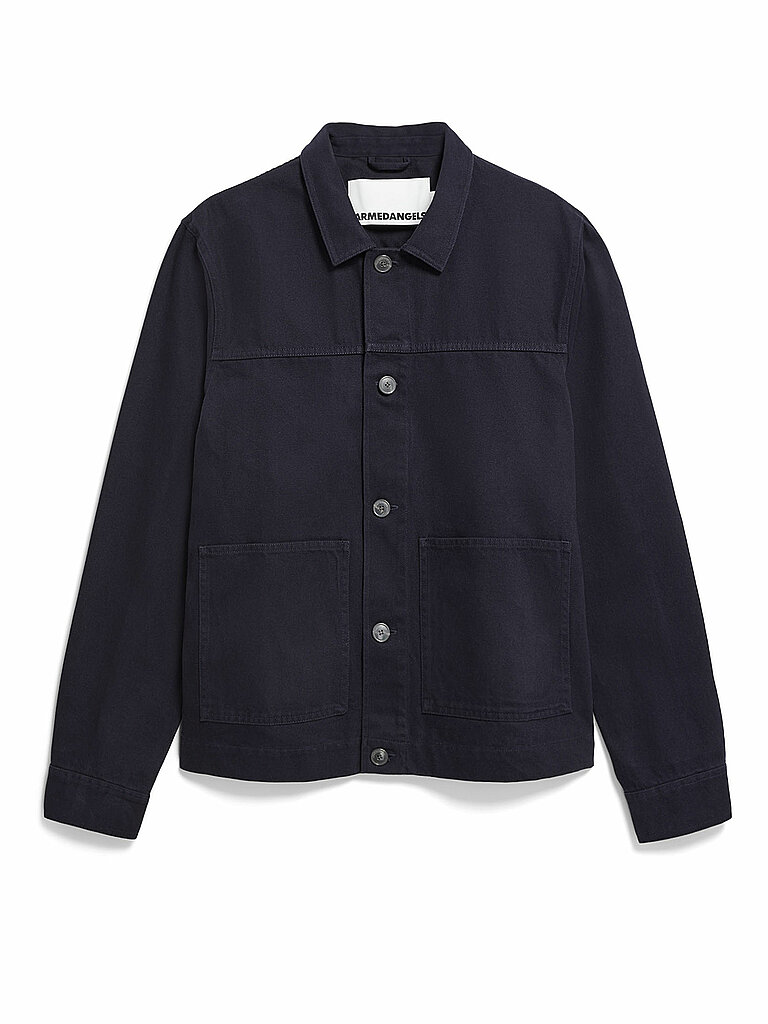 ARMEDANGELS Overshirt STAAVRO blau | L von ARMEDANGELS