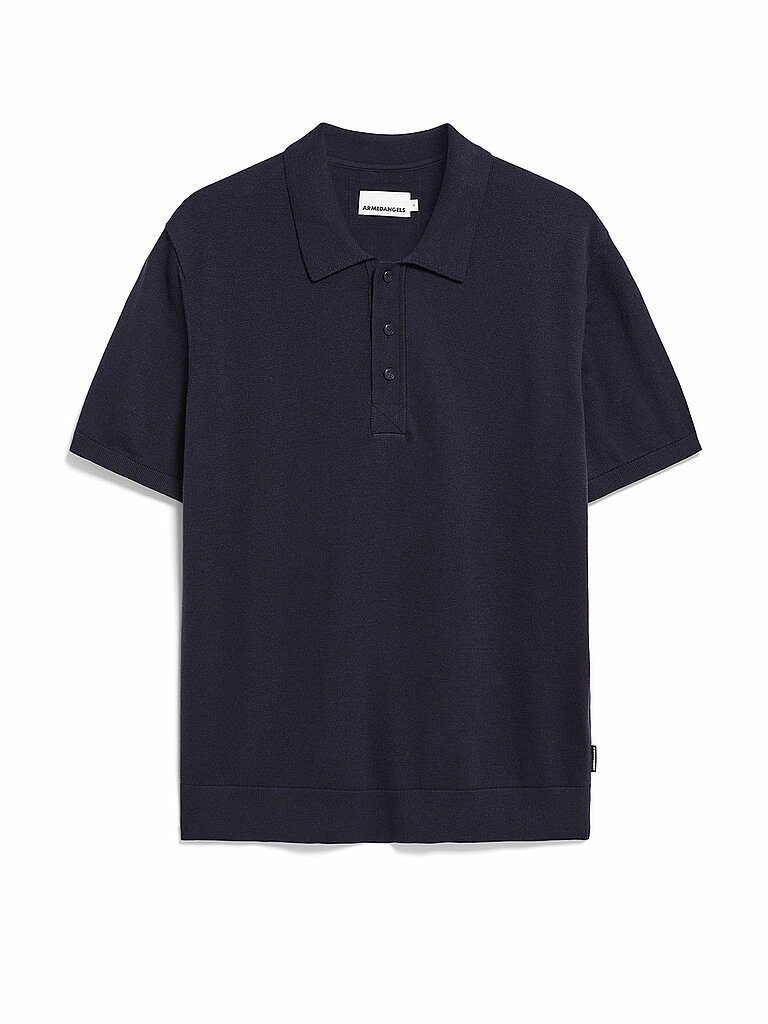 ARMEDANGELS Poloshirt TAAKOS blau | L von ARMEDANGELS