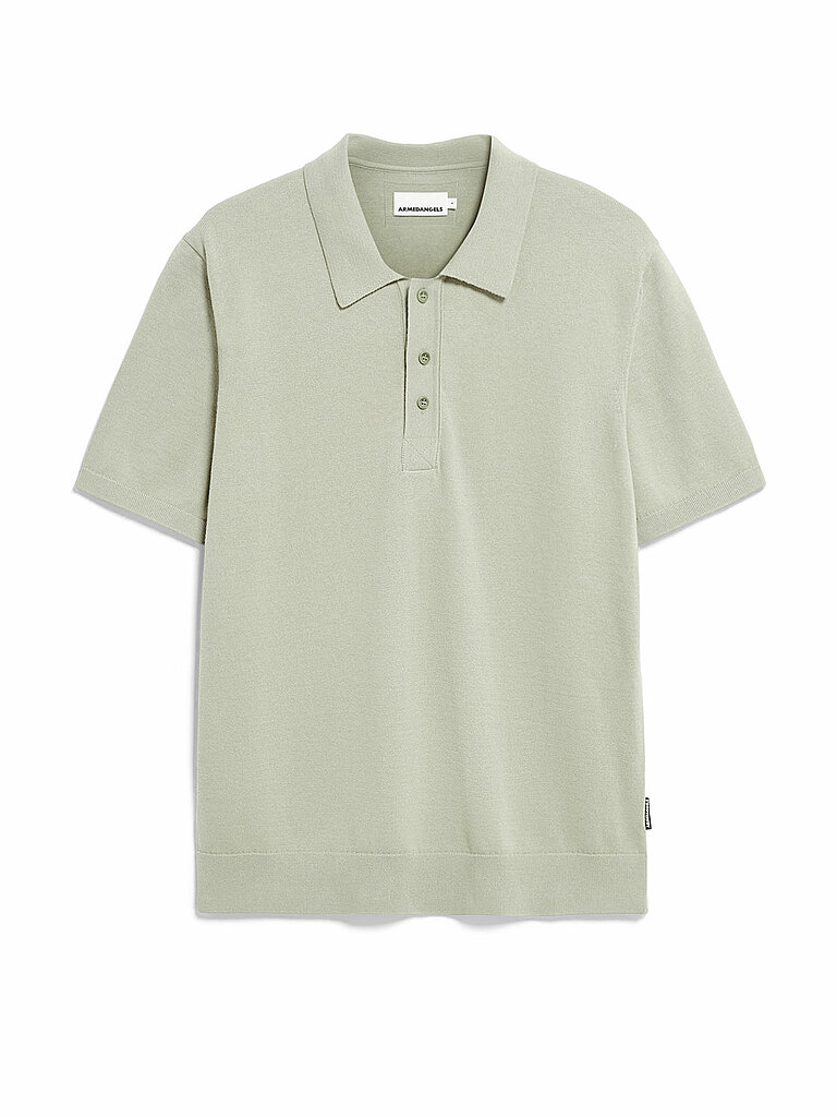 ARMEDANGELS Poloshirt TAAKOS hellgrün | S von ARMEDANGELS