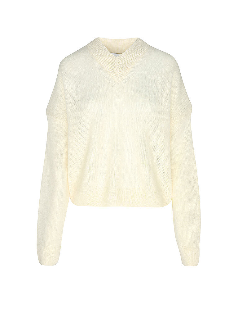 ARMEDANGELS Pullover ALBASAA MOHAIR  creme | L von ARMEDANGELS