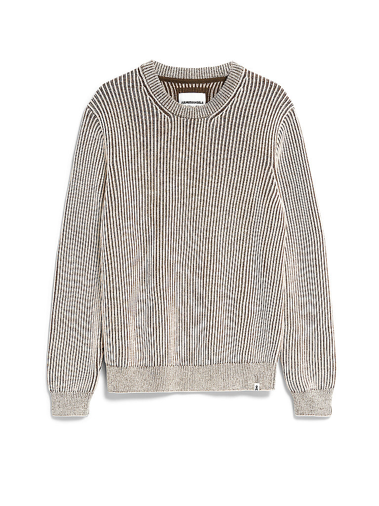 ARMEDANGELS Pullover ANDRAAS  creme | L von ARMEDANGELS