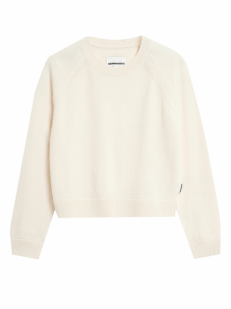 ARMEDANGELS Pullover DILIRIAA REGLANA creme | L von ARMEDANGELS