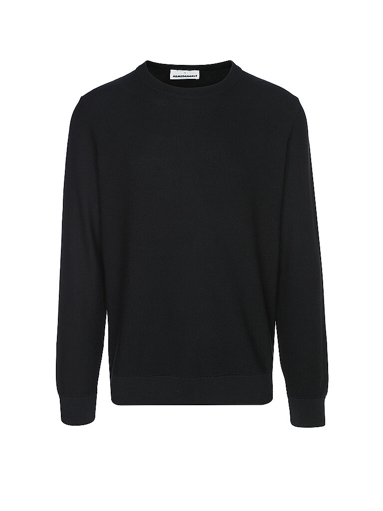 ARMEDANGELS Pullover GRAANO schwarz | L von ARMEDANGELS