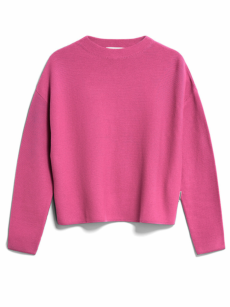 ARMEDANGELS Pullover MERINAA pink | XXL von ARMEDANGELS