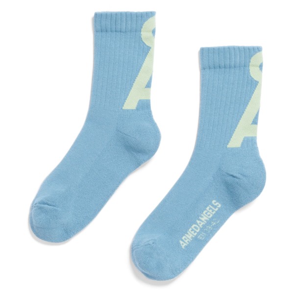 ARMEDANGELS - Saamus Short - Multifunktionssocken Gr 35-38 blau von ARMEDANGELS