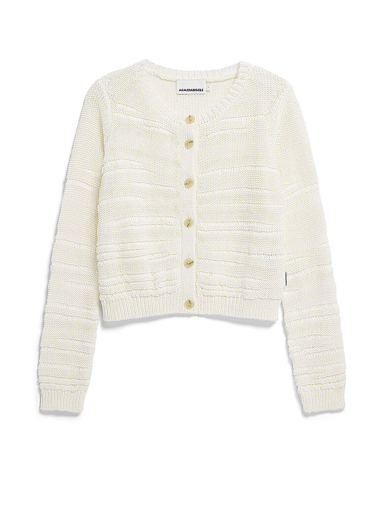 ARMEDANGELS Strickjacke GILAAH creme | L von ARMEDANGELS