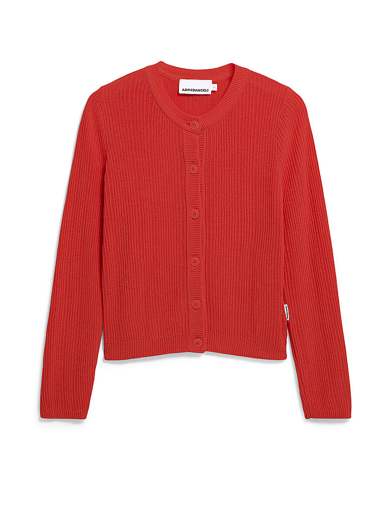 ARMEDANGELS Strickjacke RICALAA rot | XS ARMEDANGELS Strickjacke RICALAA rot | XS von ARMEDANGELS