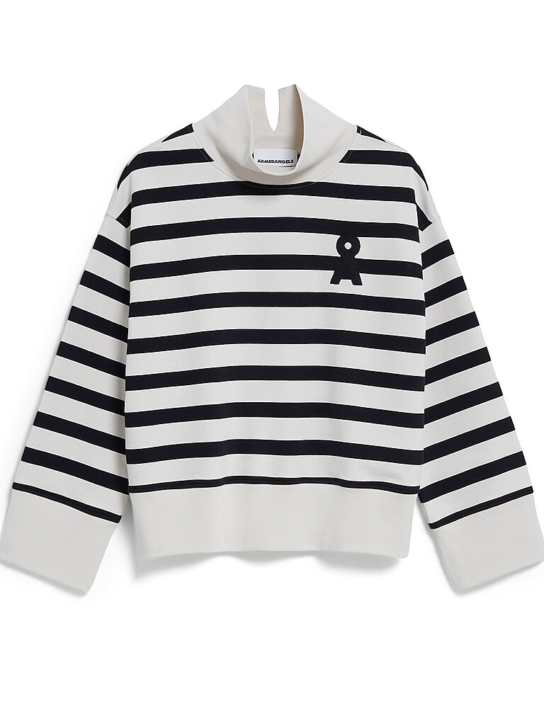 ARMEDANGELS Sweatshirt FRANKAA creme | L von ARMEDANGELS