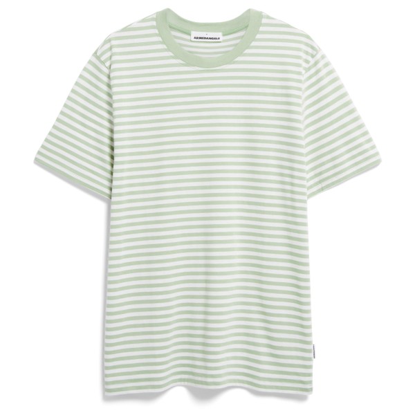 ARMEDANGELS - Vegaas Stripes - T-Shirt Gr S grau/weiß von ARMEDANGELS