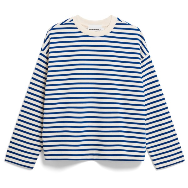 ARMEDANGELS - Women's Frankaa  Stripe - Pullover Gr L blau von ARMEDANGELS