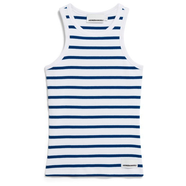 ARMEDANGELS - Women's Kanitaa Stripes - Top Gr L weiß von ARMEDANGELS