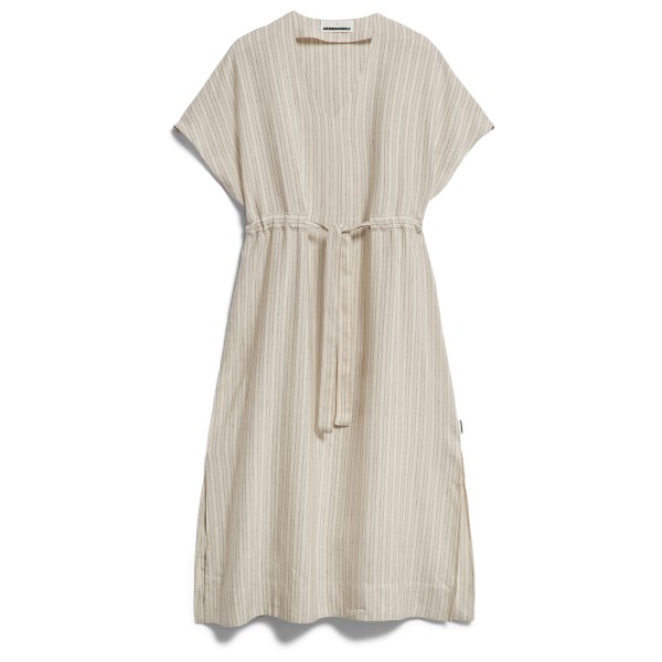 ARMEDANGELS - Women's Maahaliana Lino Stripes - Kleid Gr S beige von ARMEDANGELS