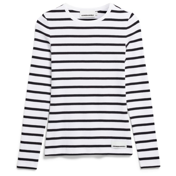 ARMEDANGELS - Women's Maywaa Stripes - Longsleeve Gr M;XL;XS;XXL weiß von ARMEDANGELS