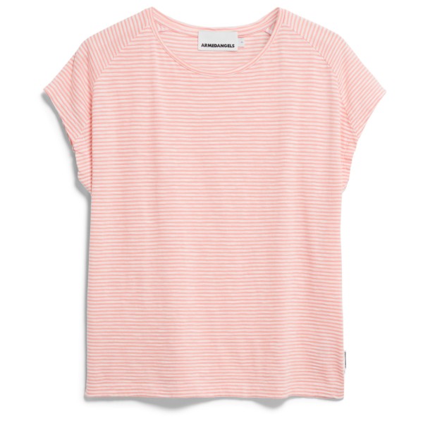 ARMEDANGELS - Women's Ofeliaa Lovely Stripes - T-Shirt Gr S rosa von ARMEDANGELS