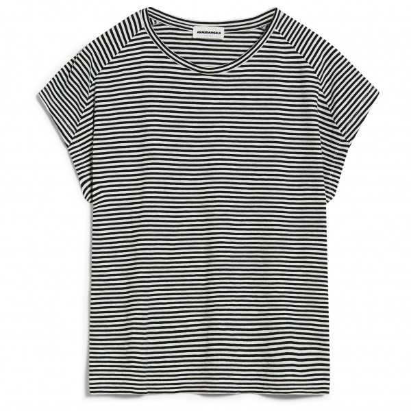 ARMEDANGELS - Women's Oneliaa Lovely Stripes - T-Shirt Gr S grau von ARMEDANGELS