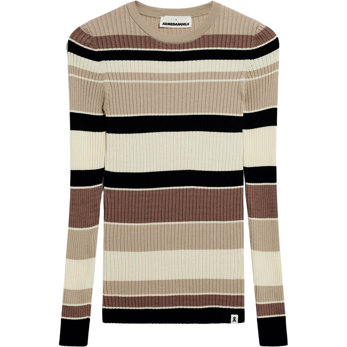 Armedangels Damen Alaania College Stripe Pullover Armedangels Damen Alaania College Stripe Pullover von ARMEDANGELS