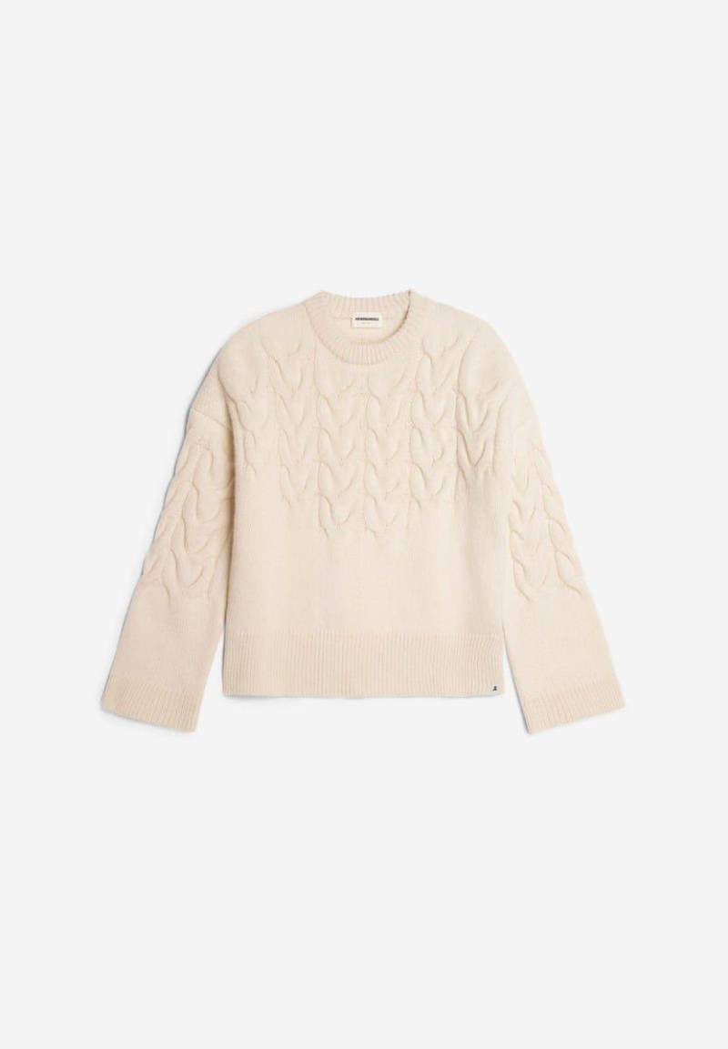 Brunaa Cable-m Damen Offwhite M von ARMEDANGELS