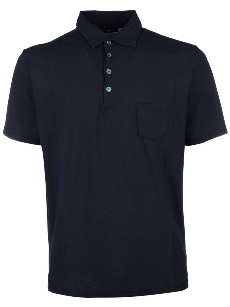 AROVESCIO short sleeves polo shirt - Blue von AROVESCIO