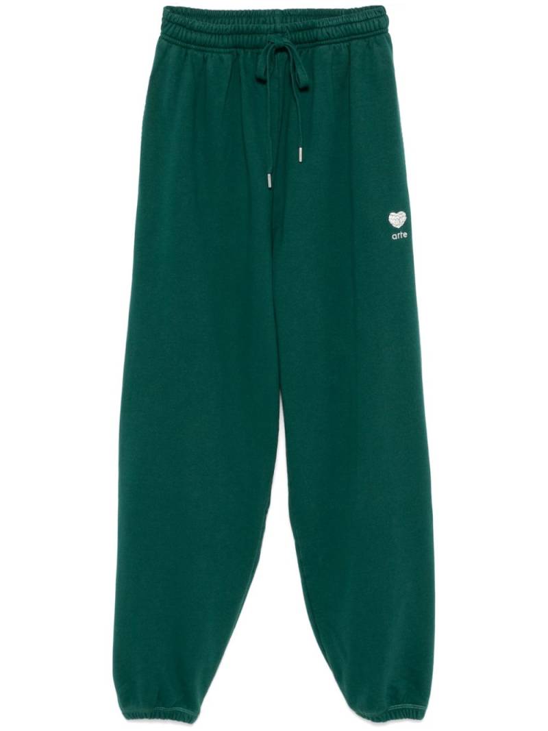 ARTE Heart Flower track pants - Green von ARTE