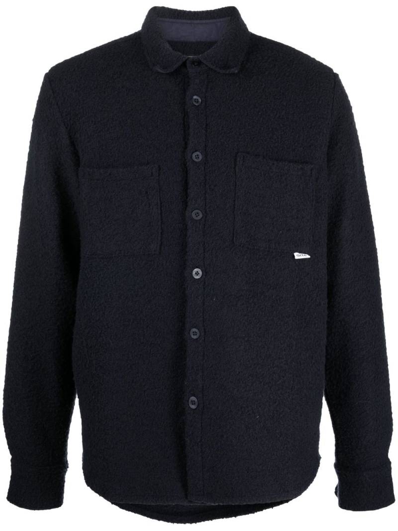 ARTE bouclé shirt jacket - Blue von ARTE