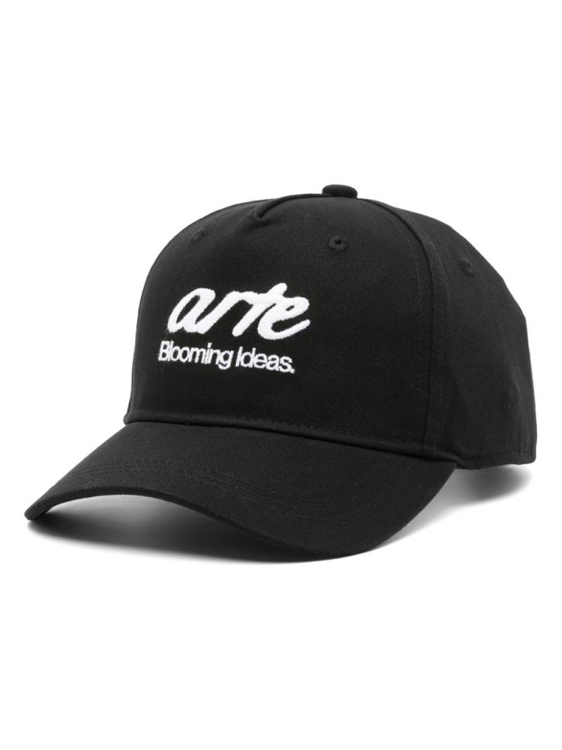 ARTE embroidered-logo cap - Black von ARTE