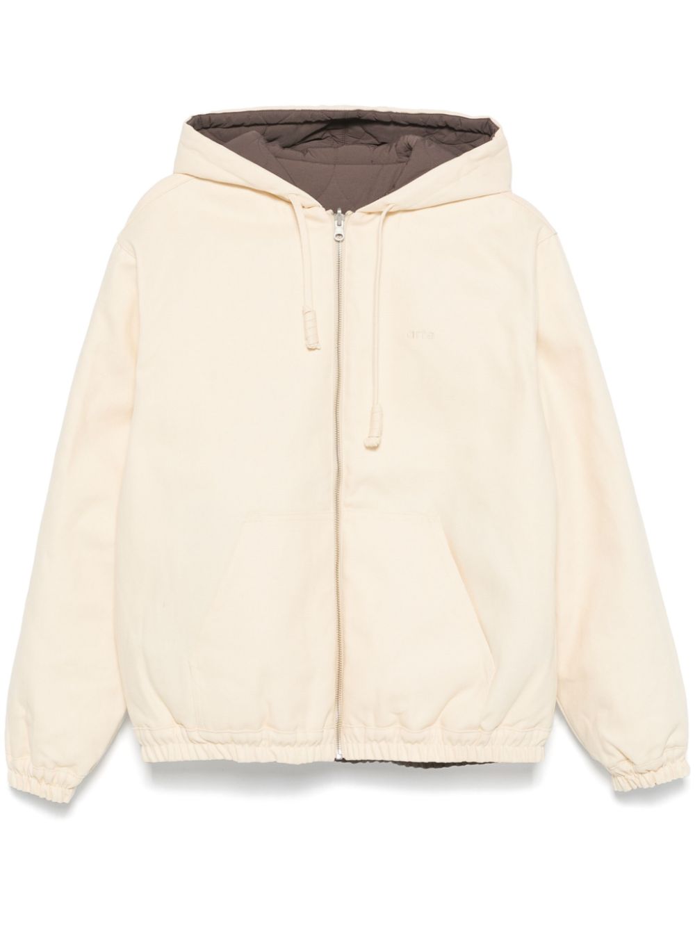 ARTE reversible hooded jacket - Neutrals von ARTE