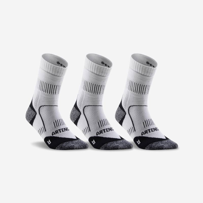 Socken - Rs 900 High Herren Weiss  35-38 von ARTENGO