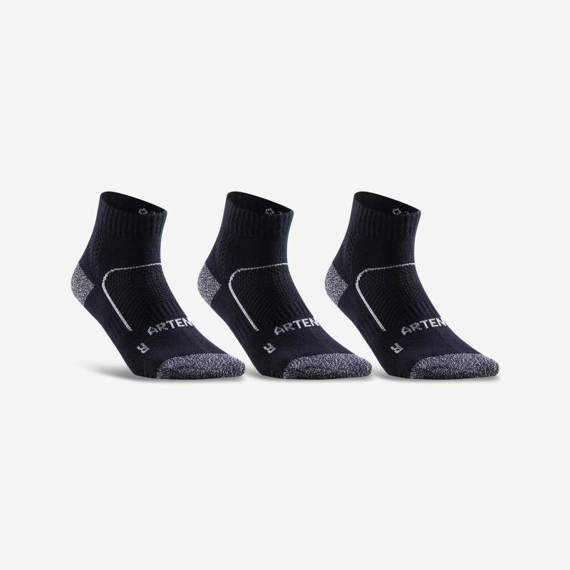 Socken - Rs 900 Mid Damen Schwarz Leicht 35-38 von ARTENGO