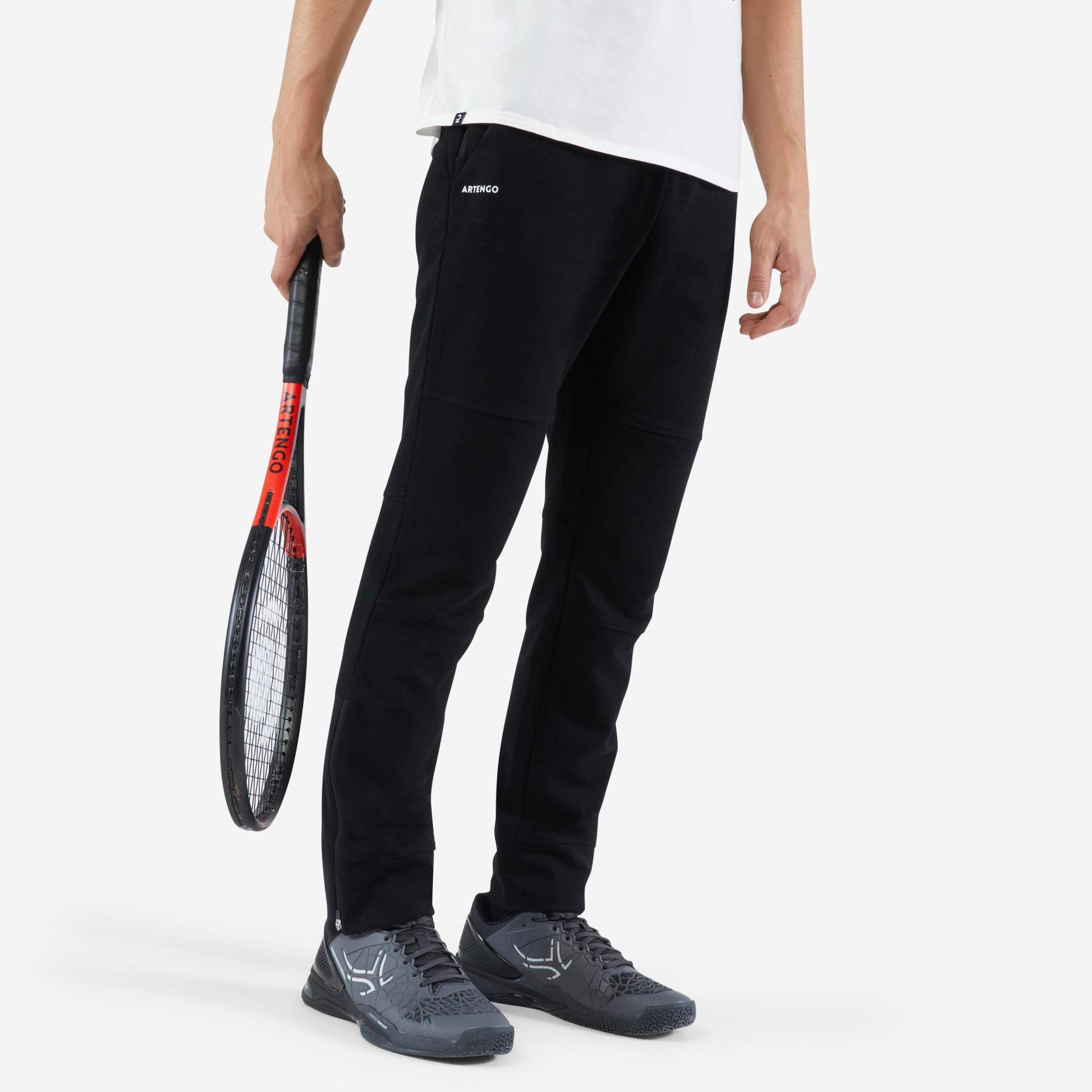 ARTENGO - Sporthose TPA Soft, für Herren, Charcoal Black, Größe XL von ARTENGO