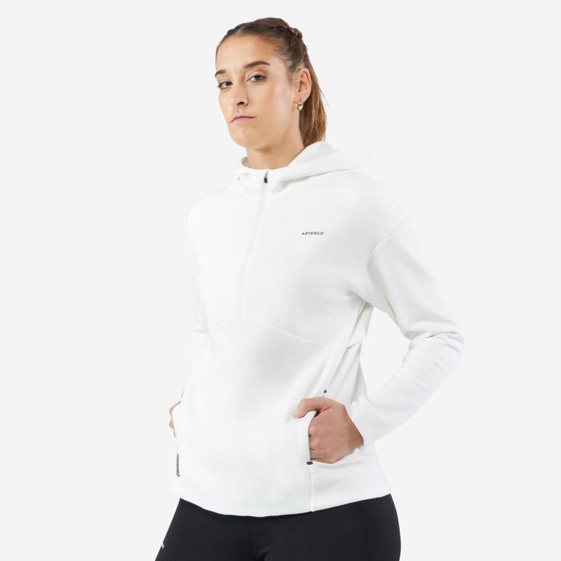 Sweatshirt - Dry 900 Damen Weiss  40 von ARTENGO