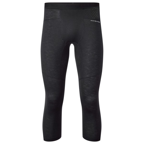 ARTILECT - Goldhill 125 Zoned 3/4 Legging - Merinounterwäsche Gr L schwarz von ARTILECT