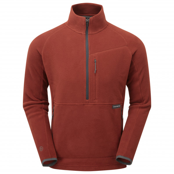 ARTILECT - Halfmoon Bio Pullover - Fleecepullover Gr L rot von ARTILECT