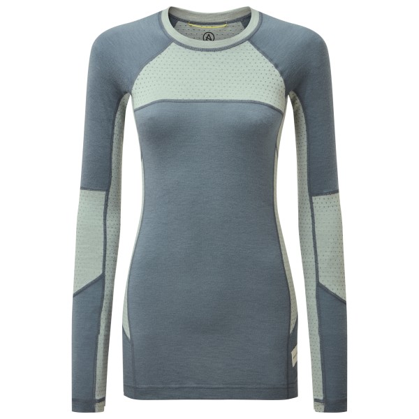 ARTILECT - Women's Darkhorse 185 Zoned Crew - Merinoshirt Gr S blau/ slate ARTILECT - Women's Darkhorse 185 Zoned Crew - Merinoshirt Gr S blau/ slate von ARTILECT