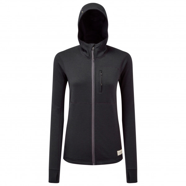 ARTILECT - Women's Eldorado Merino Hoodie Jacket - Merinohoodie Gr L schwarz von ARTILECT