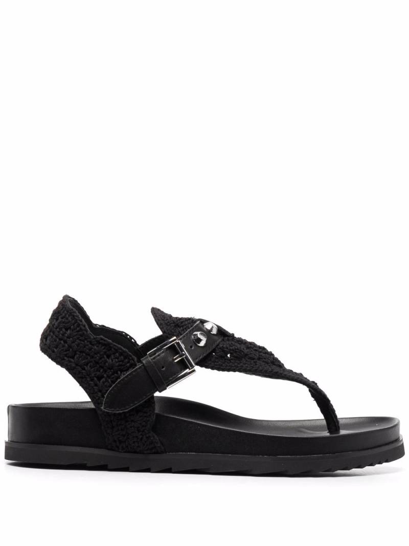 Ash Union crochet-strap sandals - Black von Ash