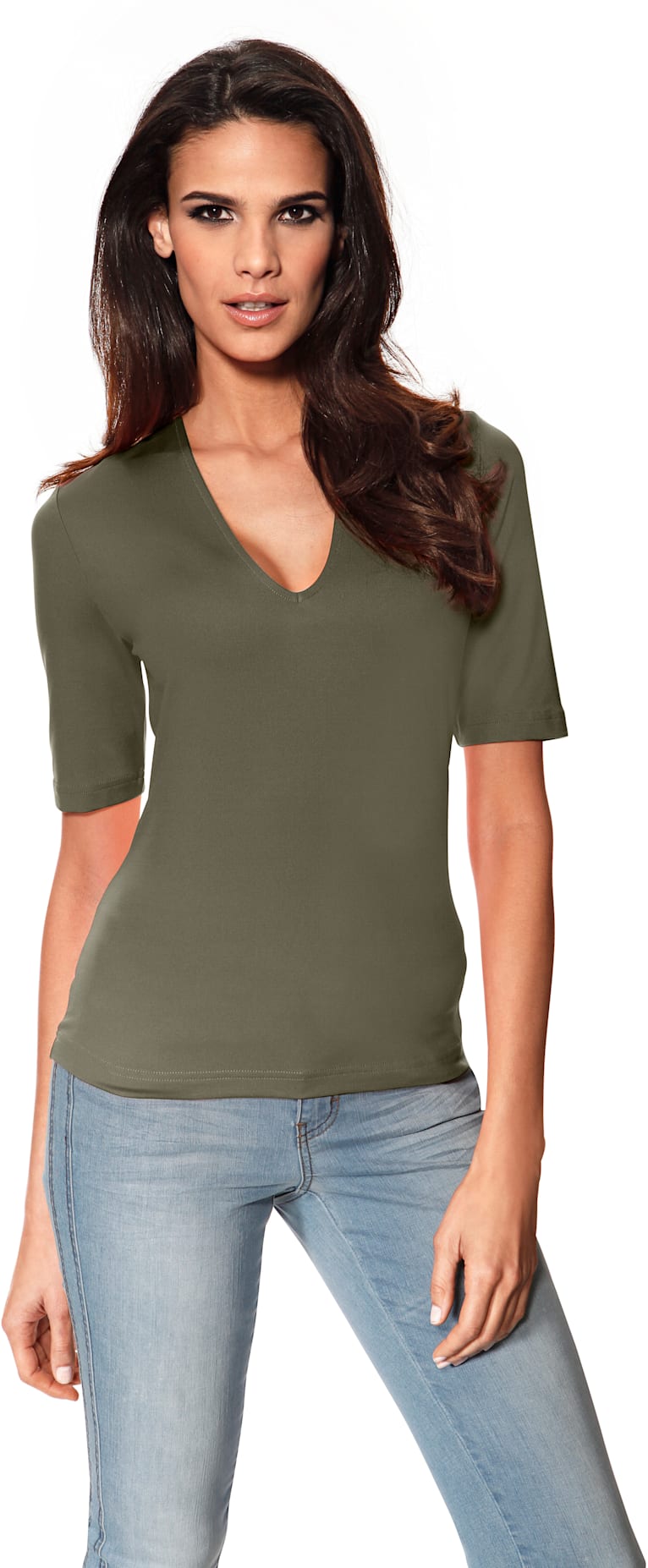 ASHLEY BROOKE by heine V-Shirt »V-Shirt« von heine