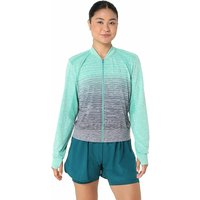 ASICS Damen Laufjacke Nagino Seamless blau | L von ASICS