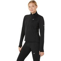 ASICS Damen Laufshirt Road Winter 1/2 Zip schwarz | L von ASICS