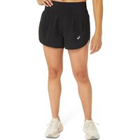 ASICS Damen Laufshort Road 3,5 in schwarz | L von ASICS