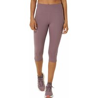 ASICS Damen Lauftight Road High Waist Capri rosa | L von ASICS