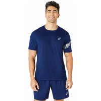 ASICS Herren Laufshirt Icon SS Top blau | L von ASICS