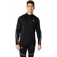 ASICS Herren Laufshirt Road Lite-Show 1/2 Zip schwarz | L von ASICS