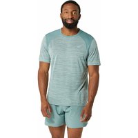 ASICS Herren Laufshirt Road SS Top hellblau | L von ASICS