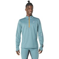 ASICS Herren Laufshirt Winter Run 1/2 Zip Mid Layer petrol | L von ASICS