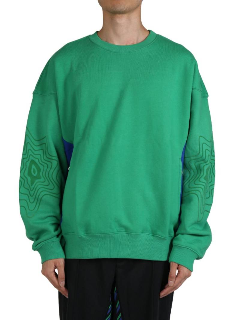 ASICS x Kiko Kostadinov Novalis Bixance sweatshirt - Green von ASICS