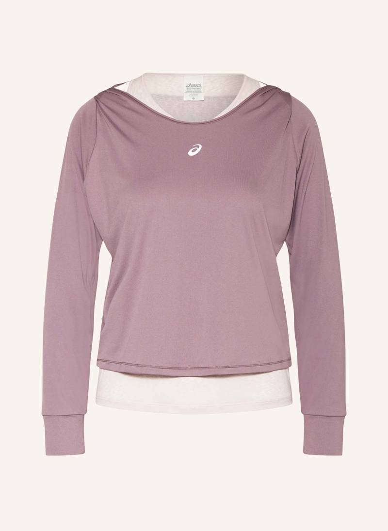 Asics 2-in1-Laufshirt Nagino rosa von ASICS